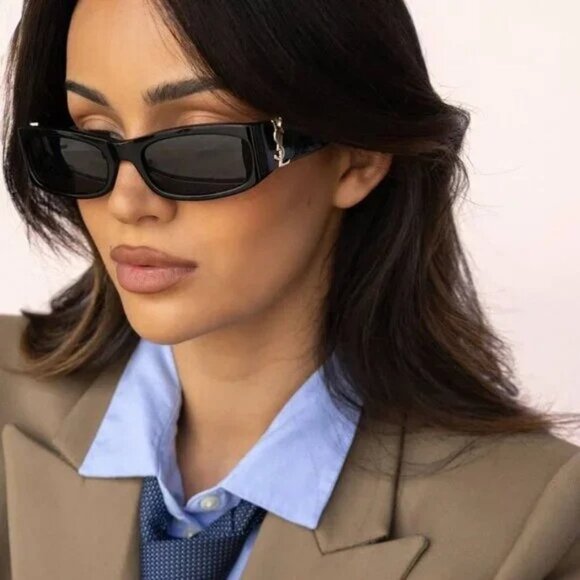 NEW SAINT LAURENT SLM152 002 SUNGLASSES WOMEN EYEWEAR SAINT LAURENT SL M152 002 main image 6